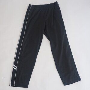 Vintage '90S R&R Sport Black White Tear Away Basketball Athletic Pants Large